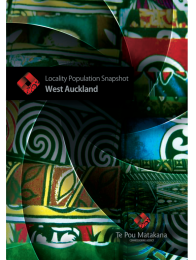 Locality population snapshot - Waitakere
